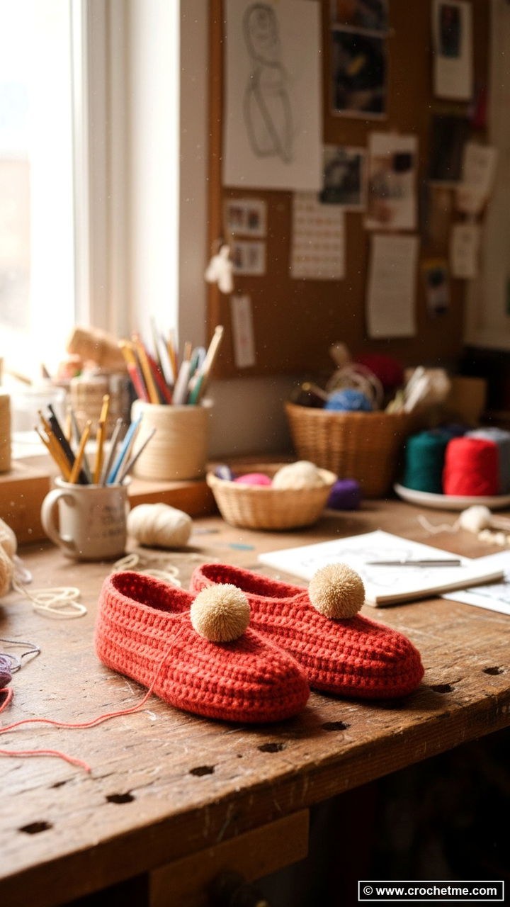Crochet Slippers 10