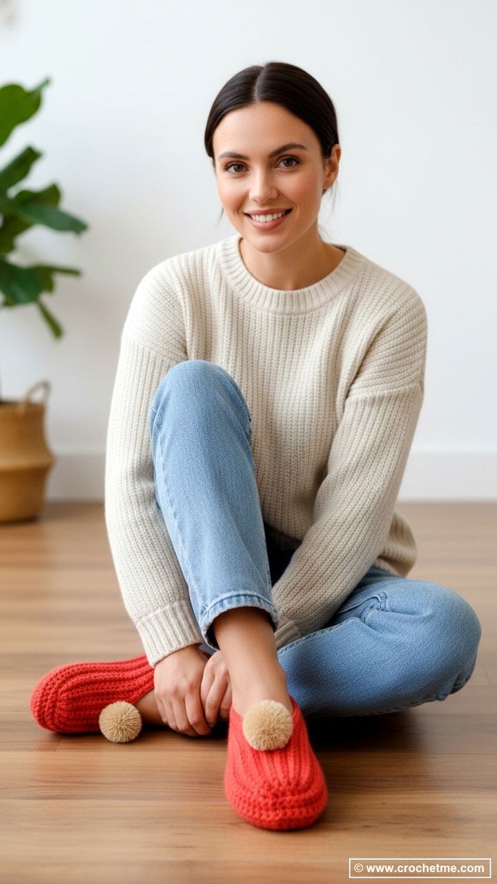 Crochet Slippers 13