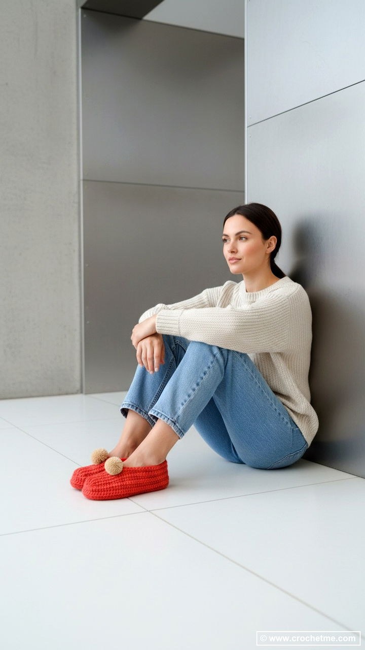Crochet Slippers 14