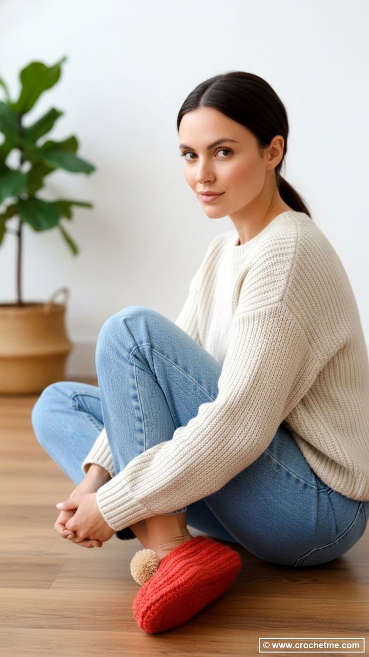 Crochet Slippers 2